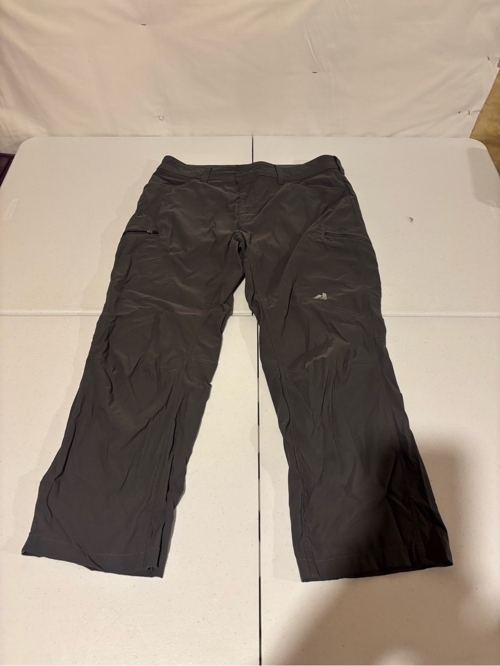 Eddie Bauer First Ascent Gray Nylon Hiking Pants Men’s Size 36x30